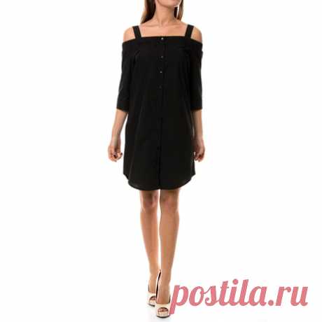 Платье женское TELA, цвет черный, 0549438 | Интернет-магазин ItalBazar