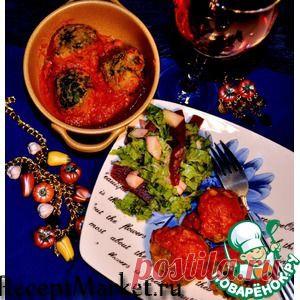 Фрикадельки из чечевицы и шпината в томатном соусе рецепт приготовления | Как готовить Фрикадельки из чечевицы и шпината в томатном соусе | ReceptMarket.ru