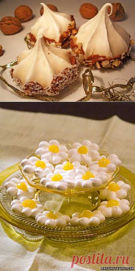 Меренги (идеи украшения).