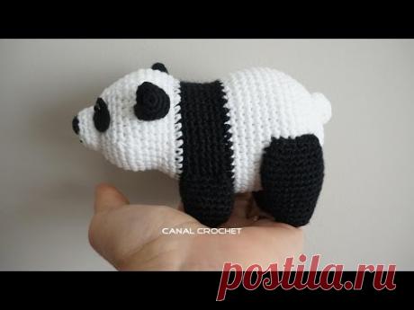 Oso Panda amigurumi tutorial
