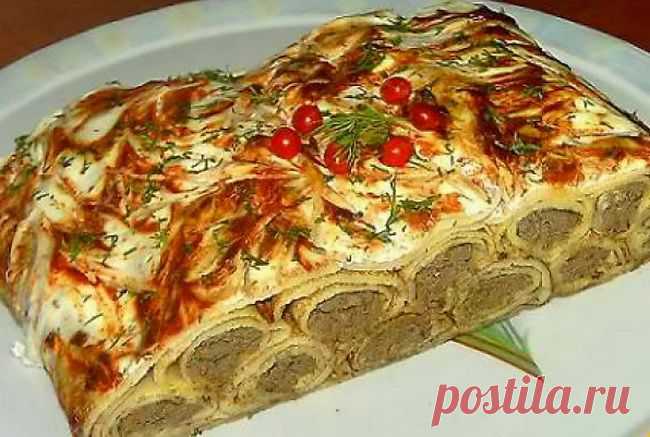 Вкусные Блинчатые пироги, выбираем свой вариант.