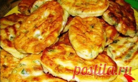 Готовим вкусно » Архив сайта Оладьи с яйцом и зелёным луком рецепт