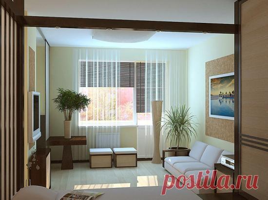 Дизайн однокомнатной хрущевки