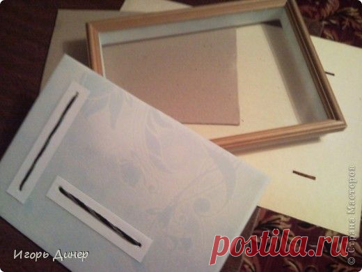 Подробный МК по углублению рамок для объемных панно и картин. | Страна Мастеров