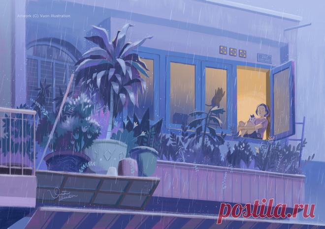 Vườn Illustration - Главная