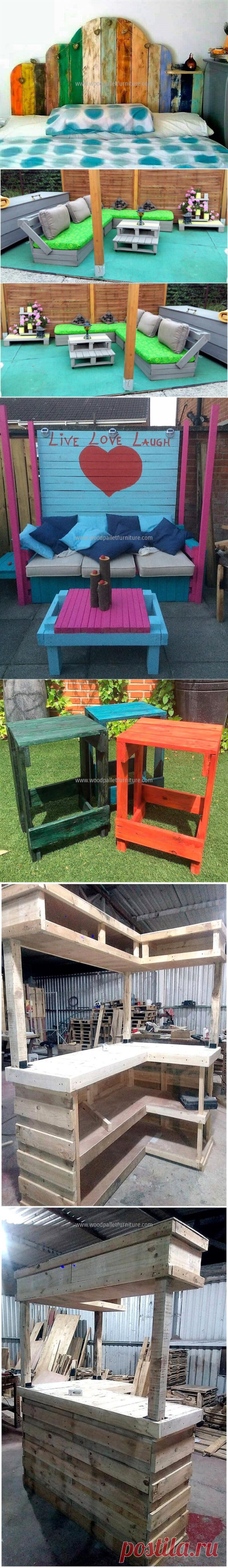 Repurposing Projects with Reclaimed Wooden Pallets | Wood Pallet Furniture