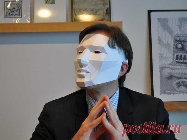Low Poly Mask  by kongorilla I'm going to say something your friends have been afraid to tell you: You could stand to lose a few polygons.
Here's a blank canvas for the new you. Or your Halloween costume. Or maybe your audition for store mannequin. Or your general purpose anonymity needs.
Sometime in the future I hope to make a full head version, but I wanted to post what I've gotten done so far in case someone could use it for Halloween 2012. The original idea was to make...