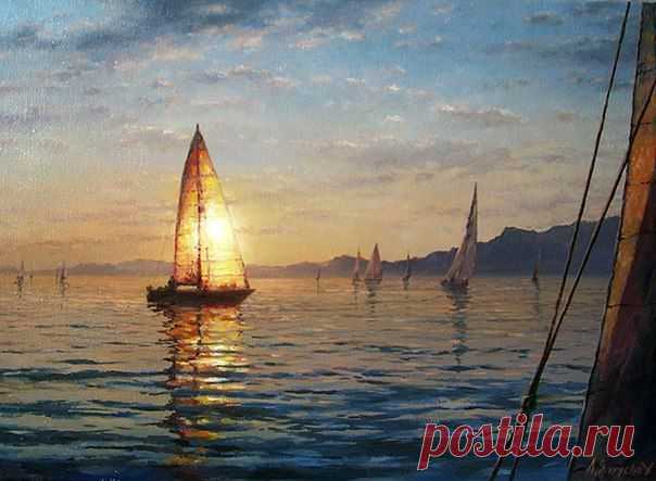 Художник Александр Сарычев / Удивительное искусство