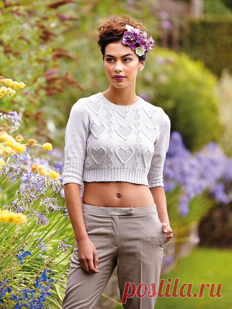 пуловер Jonquille, Summerlite 4ply Collection