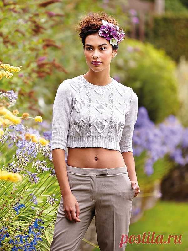 пуловер Jonquille, Summerlite 4ply Collection