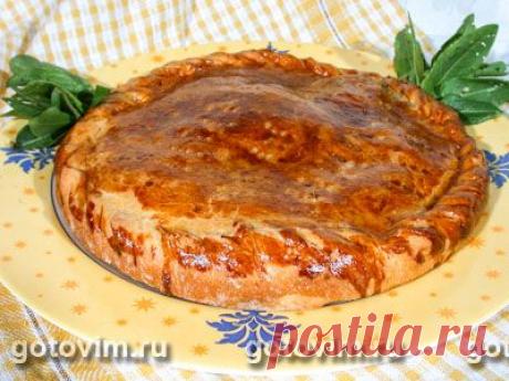 Пирог с щавелем. Фото-рецепт / Готовим.РУ