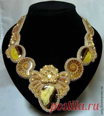 (10) Bead embroidery | ideas: jewelry