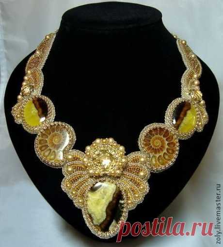 (10) Bead embroidery | ideas: jewelry