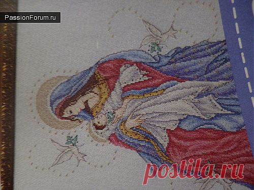 Материнская нежность / Схемы вышивки крестиком / PassionForum - мастер-классы по рукоделию