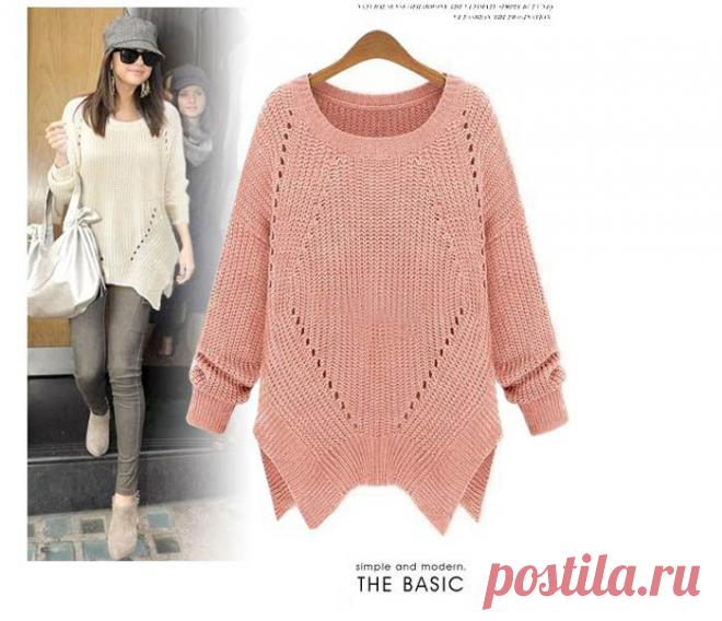 Aliexpress.com : Buy 2014 новое поступление осень / зима толстая с длинным рукавом пуловер свитер женщины о образным вырезом вязаный шерстяной свитер пальто 6 цвета FSF from Reliable свитер ребенка suppliers on FSF STYLE