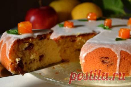 Ароматный лимонный кекс
