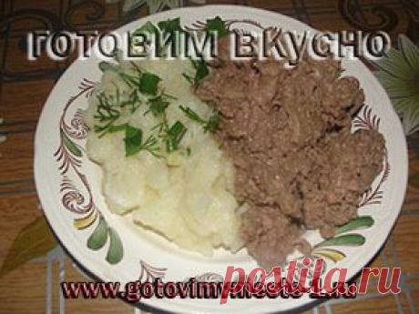 Вкусная куриная печень в молоке