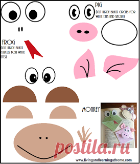 Living and Learning at Home: Cute Corner Bookmarks with Free Printable