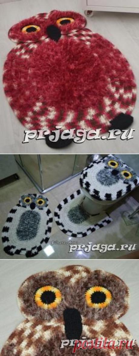 Ковер «Сова» крючком