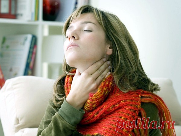 Если зимой заболело горло