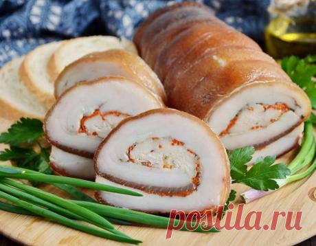 Вкусная закуска из тонкого сала – вкуснятина за копейки - На Кухне Когда не знаешь, что делать с тонким салом тогда воспользуйтесь нашим рецептом и очень быстро приготовьте оригинальную закуску. Наша вкусная закуска из тон