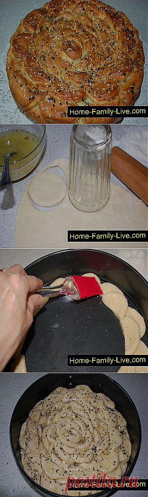 Кулинарные рецепты Турецкий хлеб &raquo; Кулинарные рецепты