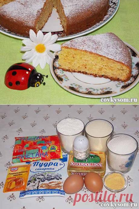 Простой манник на сметане | Со вкусом