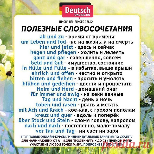 ❤️ Ставьте лайк за полезность! А у нас последний набор в группы для начинающих по летним ценам!
⠀
🅰️1️⃣Уровень для начинающих с нуля:для тех, кто хочет сдать Start Deutsch A1, пройти собеседование в посольстве, получить визу невесты и на воссоединение семьи, стать Au Pair, начать учить и понимать на немецком.
⠀
📩Просто напишите нам в личные сообщения «хочу на курс» и наш менеджер запишет вас!
⠀
🌍В Deutsch Online можно учиться из любой точки мира с любого устройства. На...