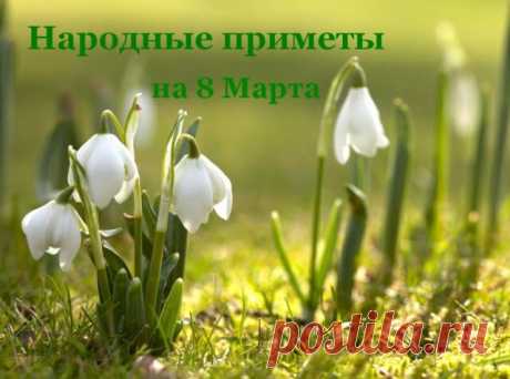 Народные приметы на 8 марта — Бабушкины секреты В старину на Руси 8 марта называли «Кислыми Девками». Если девушка не вышла замуж до Масленицы – ей еще долгое время предстоит провести в родительском доме. Отсюда и пошло название этого дня - «кислые девки». Неудачливые невесты надолго убирали в сундуки свои наряды и приданое и завидовали замужним подругам. 2. Слышен крик тетерева – к дружной весне.