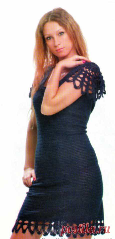 Crochet party dress
