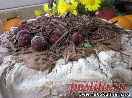 Торт безе с шоколадом - Выпечка,тортики и прочее - Кулинарные рецепты ! - ФотоКулинария