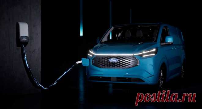 Ford E-Transit Custom 2024: цена, фото, видео, комплектация