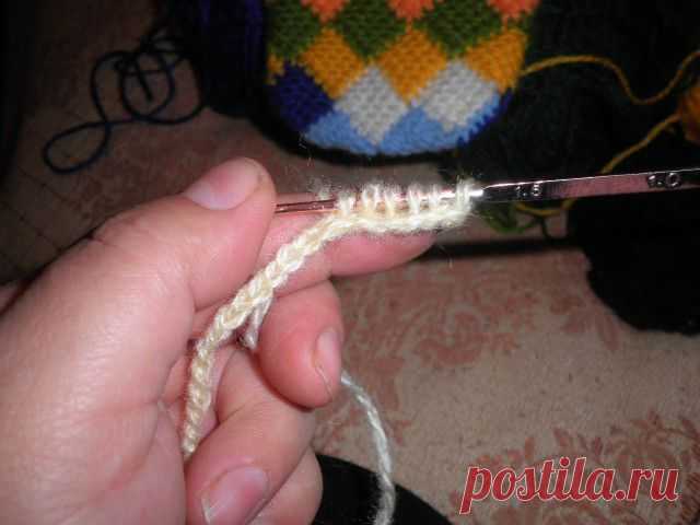 Энтерлак крючком. Вяжем носки..
