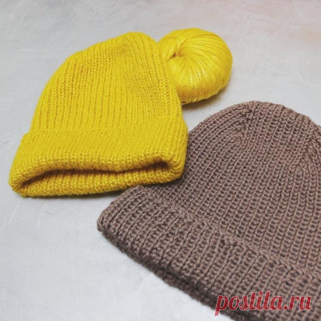 Вязаная шапка своими руками. Видео мастер-класс | Рукоделие от А до Я | Яндекс Дзен