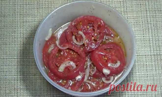 Секундная закуска из помидоров: вкуснее любого салата и гарнира