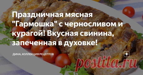 Праздничная мясная "Гармошка" с черносливом и курагой! Вкусная свинина, запеченная в духовке! Привет, друзья! С вами Дина и канал "Коллекция Рецептов"! Предвкушение праздника - это прекрасное и долгожданное время, а Новый год и Рождество - это вообще нечто особенное! Если вы задумались о приготовлении мясного горячего для большой компании, не боитесь эксперименты, да еще любите сочетание мяса с фруктами, то этот рецепт точно для вас! Сегодня покажу, как я готовлю одно из н...