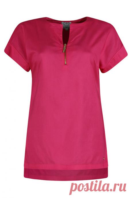 Купить Блузка Finn Flare S15-11046 802 FUCHSIA со скидкой в интернет-магазине kupivip.ru - распродажа