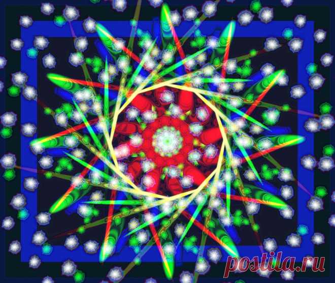 Space Spiral Mandala  Free Stock Photo HD - Public Domain Pictures