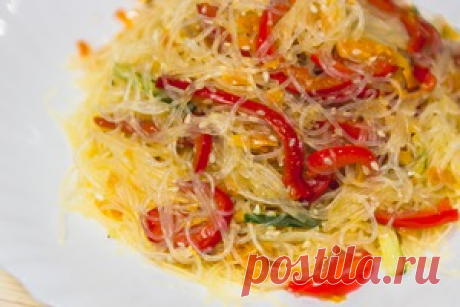Такого Вкусного Салата Вы еще не Пробовали! Фунчоза с Овощами. Супер Вкусный Рецепт!: Дневник пользователя aleksandra vasileva 88