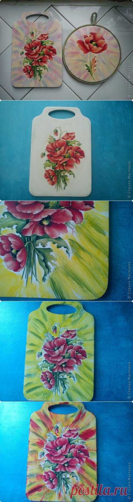 Доска. Красим фон. МК.