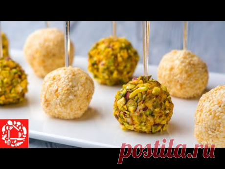 Закуска на Новогодний Праздничный Стол из Сыра и Винограда! Очень Вкусно и Празднично!