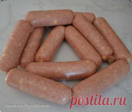 Сардельки домашние с сыром | Страна Мастеров