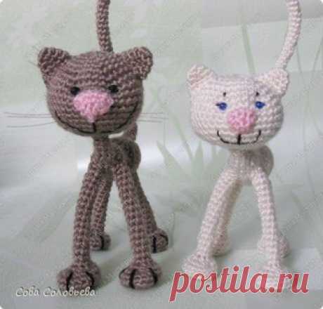 Котик. Описание
#крючок #вязаная_игрушка
условные обозначения:
сбн - столбик без накида
приб - прибавка (два столбика без накида в одну петлю)
Показать полностью…