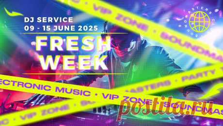 VIP - Fresh Week DJ Service 09 - 15 June 2025 | DJ | SoundMasters | Service