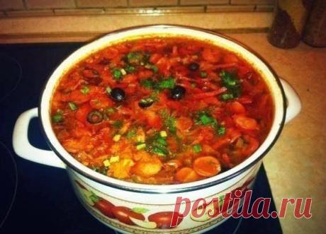 сообщение Belenaya : Вариация на тему "Солянка" (очень вкусно)! (21:22 09-10-2014) [5285951/339507416] - ver-gap@mail.ru - Почта Mail.Ru