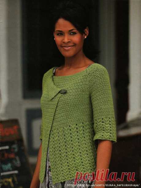 Sage Jacket (Interweave Crochet, Fall 2010).