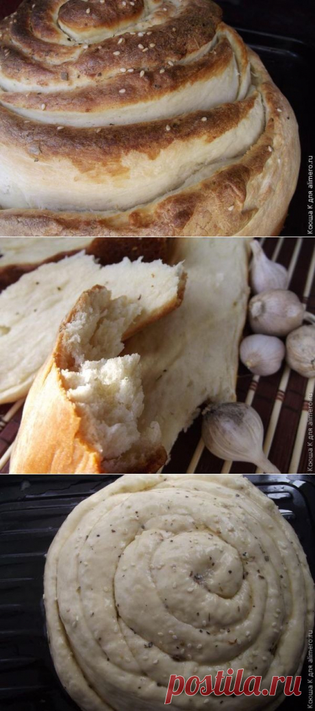 Итальянский хлеб с чесноком