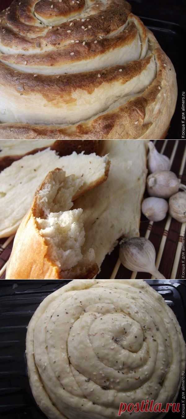 Итальянский хлеб с чесноком