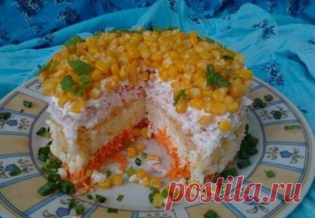 Шустрый повар.: Салат &quot;Кудрявый&quot;.