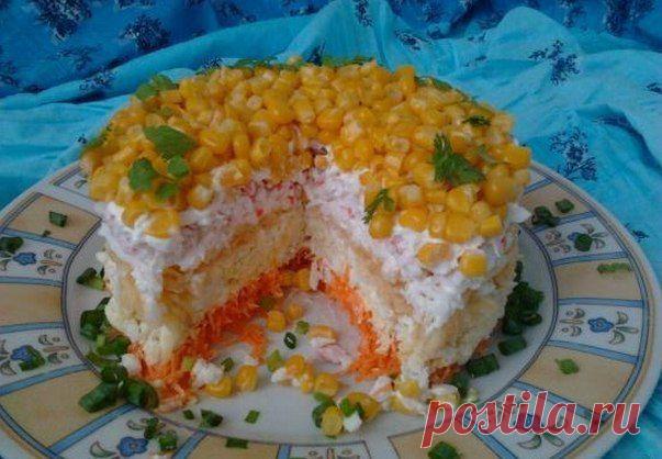 Шустрый повар.: Салат "Кудрявый".